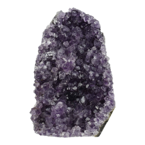 Natural Purple Amethyst Quartz Crystal Geode Cluster Stone Display Piece