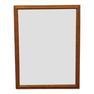Century Furniture Solid Oak Rustic Contemporary 41x31" Mirror 501-234 For Sale