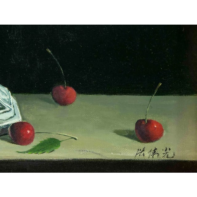 Zhang Wei Guang, Red Points, Oil on Canvas, 2010s For Sale - Image 4 of 6