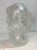 Handmade Per Sundberg for Orrefors Organic Form Frosted Art Glass Crystal Vase For Sale - Image 10 of 12