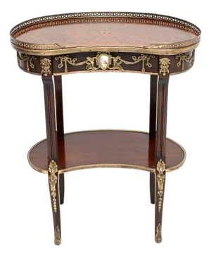 French Kidney Side Table, 1950s