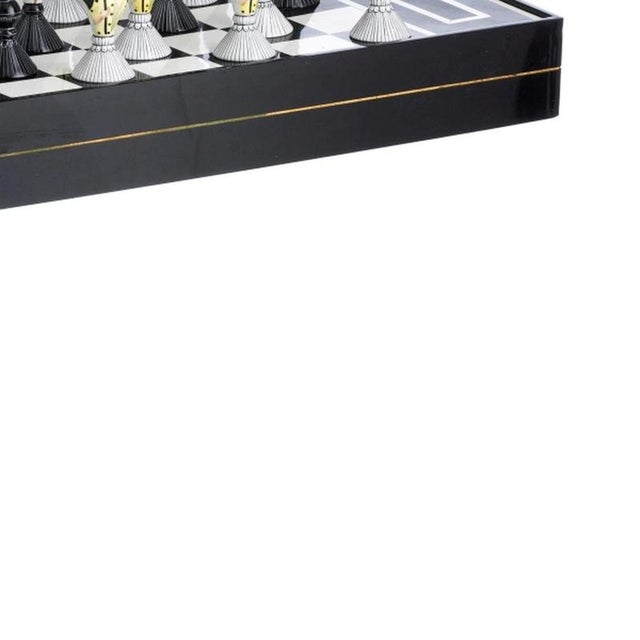 Porcelain Chess Set from Vista Alegre, Set of 33 For Sale - Image 5 of 6
