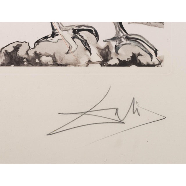 Salvador Dali "Space Elephant" Etching, 1971 For Sale In New York - Image 6 of 10