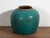 Antique Green Stoneware Vase For Sale - Image 3 of 4