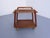Rollable tea trolley or serving trolley in teak from the 1960s. The tray can be removed. I have official proof of...