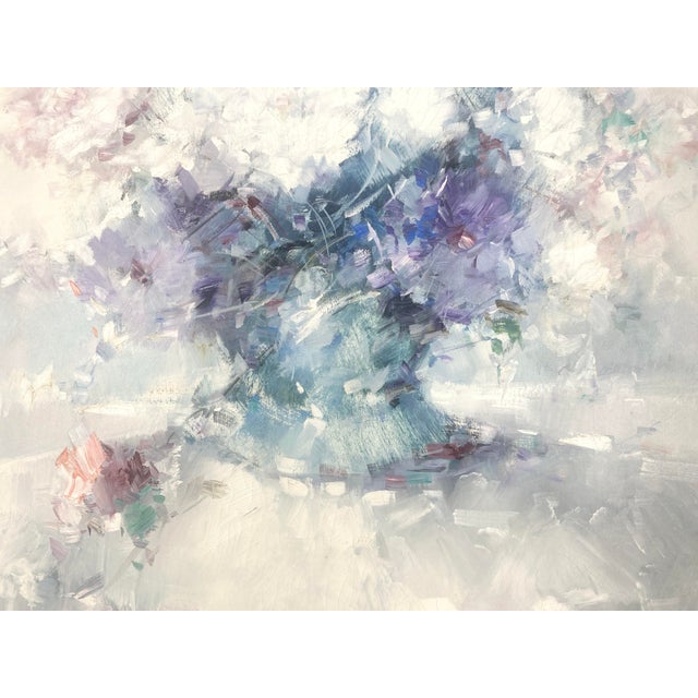 Ingfried Paul Henze-Morro, Impressionist Still Life, 1980s, Oil on Canvas For Sale - Image 6 of 12