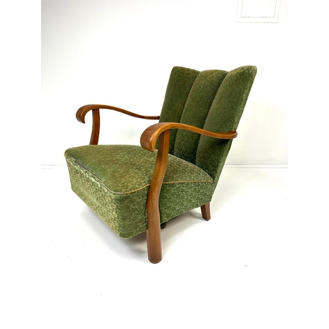 1940’s Swedish Lounge Chair For Sale - Image 9 of 9