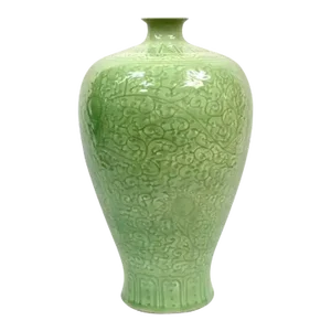 Large Chinese Celadon Porcelain Vase