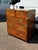 Antique Brass-Bound Mahogany Campaign Chest from Ross & Co, Dublin For Sale - Image 15 of 18