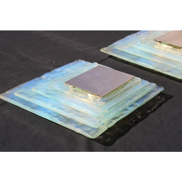 Model LP258 Wall Lights by Carlo Nason for Mazzega, 1970s, Set of 2 For Sale - Image 18 of 18