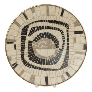 Mid-Century Mosaic Bowl by R. Zimmermann for Ritter, 1950s For Sale