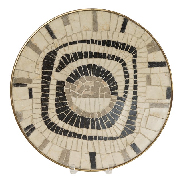 Mid-Century Mosaic Bowl by R. Zimmermann for Ritter, 1950s For Sale