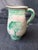 Vintage Painted Italian Folk Art Stoneware Pitcher Jug For Sale - Image 9 of 15