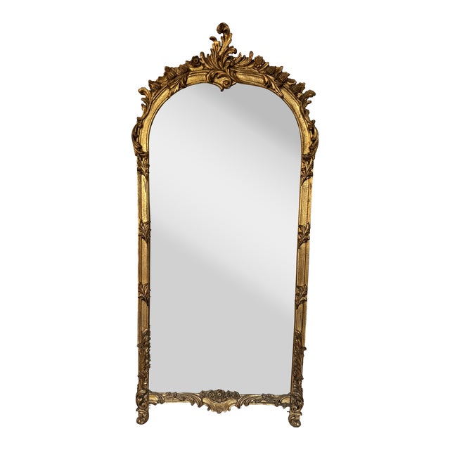 Louis XV Style Gilded Dressing Mirror For Sale