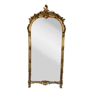 Louis XV Style Gilded Dressing Mirror