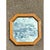 Khaki Vintage Octagonal Bamboo Wall Mirror For Sale - Image 8 of 17