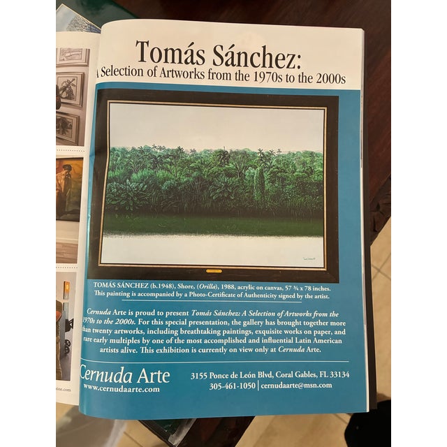 Original Tomas Sanchez "Orilla" Lithograph, Signed, Dated Artist Proof For Sale - Image 11 of 12