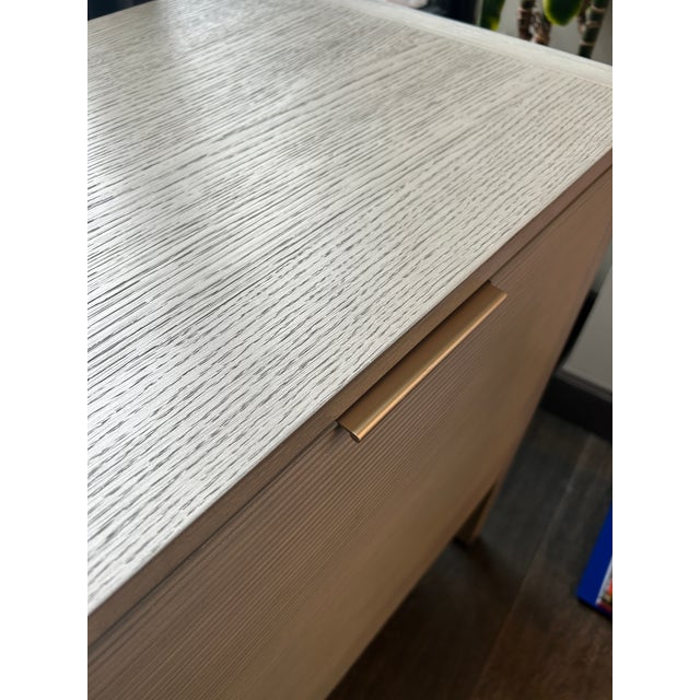 3-Door Sideboard With Fluted Detailing For Sale - Image 4 of 8