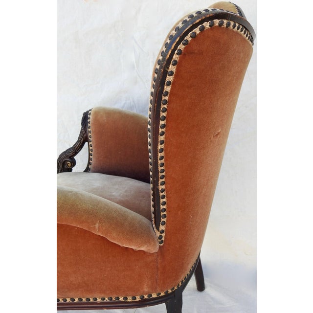 Mid-19th Century James K. Polk Wingback Chair For Sale In Nashville - Image 6 of 13