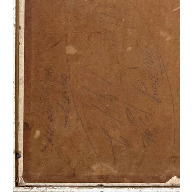 Portrait of a Gentleman Oil Painting on Board by McKie Trotter, 1942 For Sale In Atlanta - Image 6 of 6