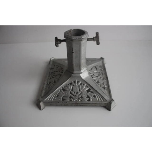 1910s Art Nouveau Christmas Tree Stand, 1910s For Sale - Image 5 of 10