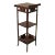 Vintage Chinese Three Tier Pedestal Table or Stand For Sale