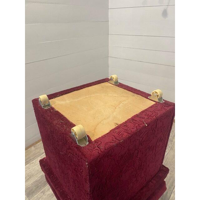 Vintage Hockers Stool by Tatra Nabytok, 1980, Set of 1 For Sale - Image 6 of 7