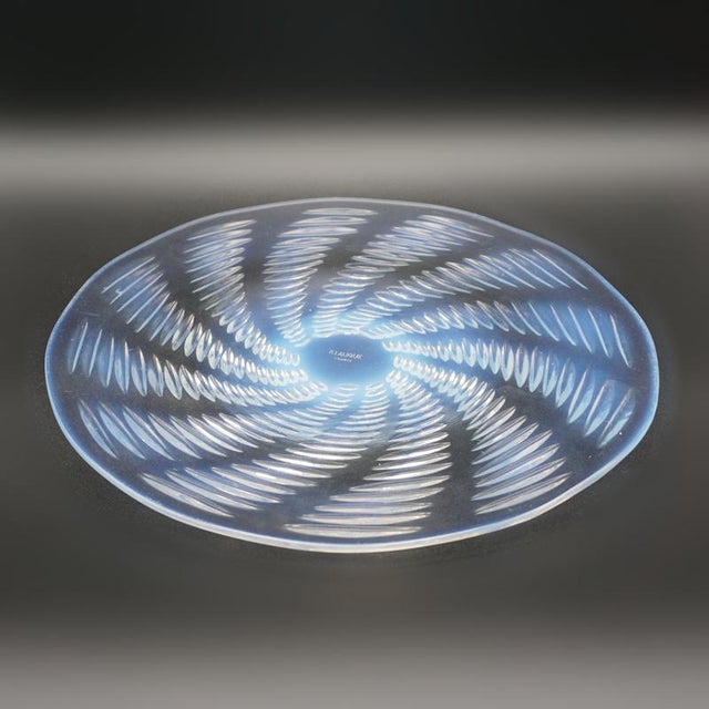 Ondes Plate by René Lalique, 1930s For Sale - Image 3 of 6