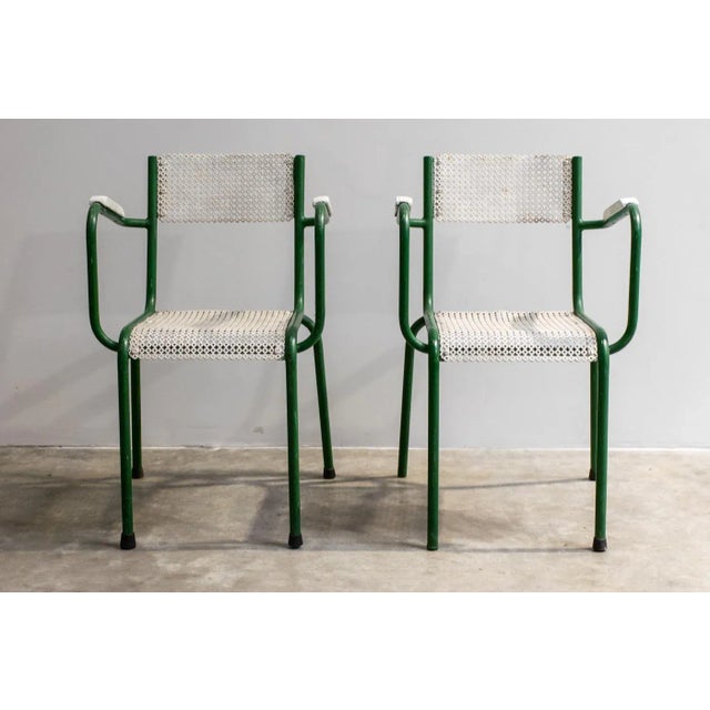 Set of Metal Garden Armchairs, 1960s For Sale - Image 13 of 13