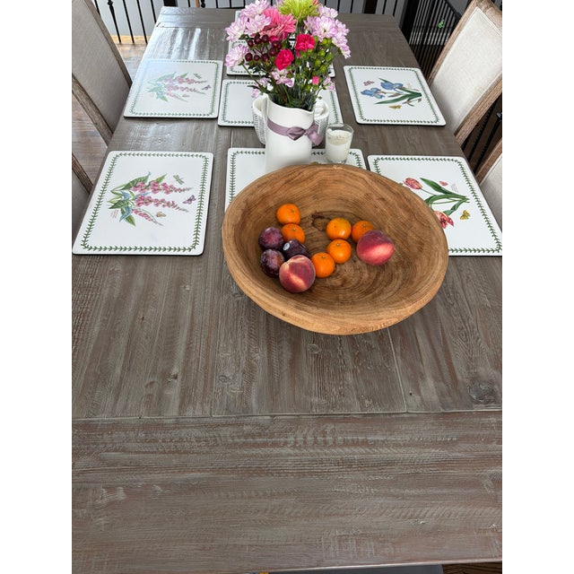2010s Restoration Hardware Farmhouse Dining Table For Sale - Image 5 of 7