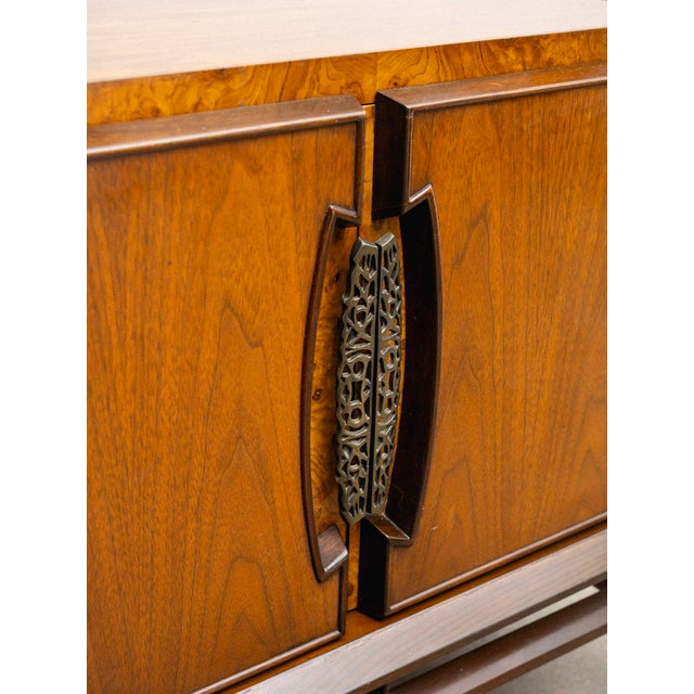 Genova Mid Century Nightstands, a Pair For Sale - Image 9 of 13