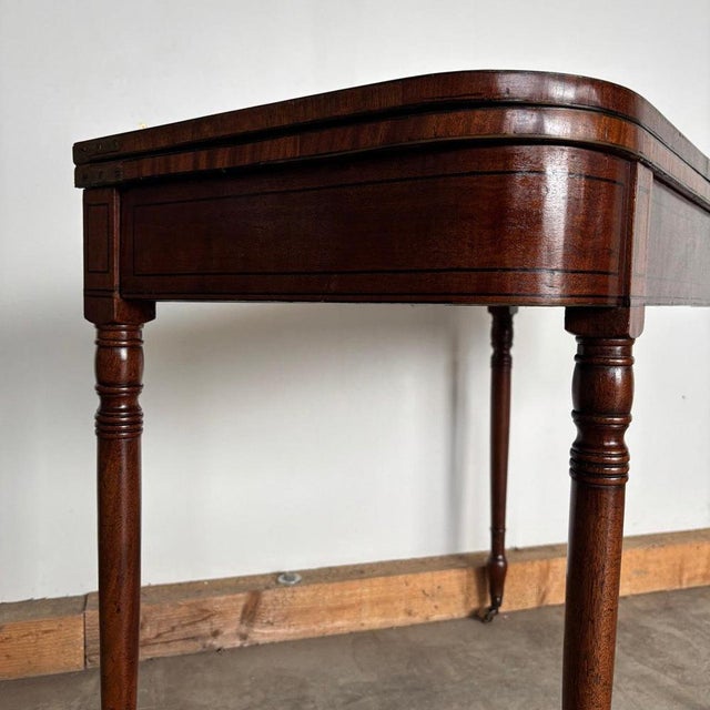 Brown Gaming Table, England, 1820s For Sale - Image 8 of 18