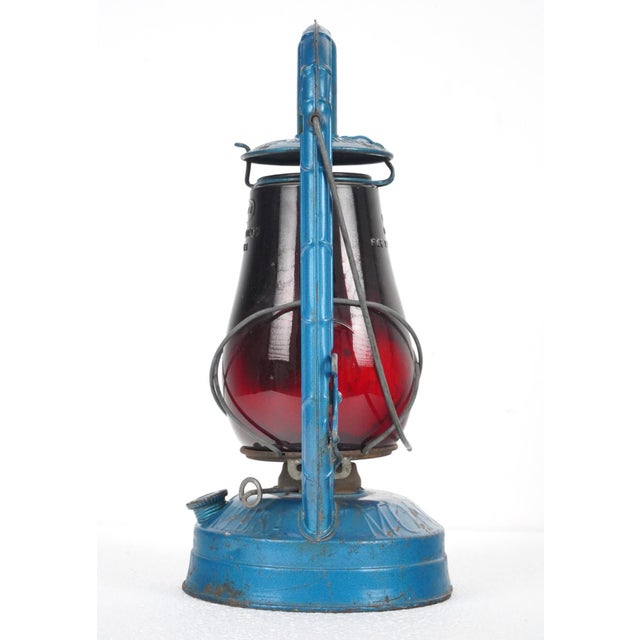 Vintage Dietz Monarch Hot Blast Kerosene Lanterns - a Pair For Sale - Image 10 of 10