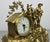 Vintage French Ornate Quartz Mantel Clock with Horse Figure For Sale - Image 12 of 16
