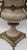 Mid-Century Modern 1970s Decorative Crafts Inc. Crackle Glaze With Bronze Vase For Sale - Image 3 of 18