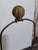 24” tall table lamp x 8.5” diameter to the base from foot to top of stem. Comes with 12” harp, but without shade - black...