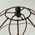 Brown 1940s Re-Purposed Metal & Stone Wire Table Lamp Into Candlestick Holder by Artist Mark Wasserbach For Sale - Image 8 of 10