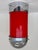 Red Mid-Century Modern Hotel Design Ceiling Lamp, 1970s For Sale - Image 8 of 11