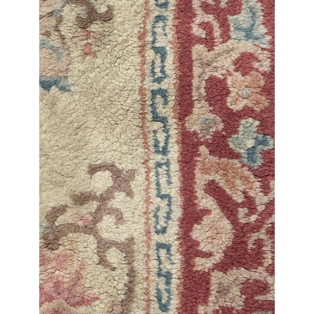 Vintage Chinese Hand Tufted Rug, 1980s For Sale - Image 9 of 11