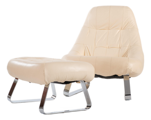 Earth Chair & Ottoman Attributed to Percival Lafer, 1970s