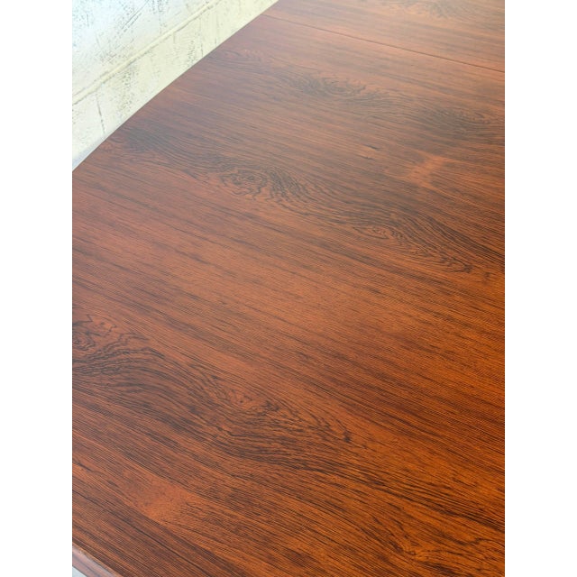 A/S Randers Møbelfabrik Rosewood Dining Table Danish Mid-Century Modern 1960s For Sale - Image 11 of 12