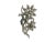 Mid-Century Modern Vintage Flower Brooch Pin Silver Tone Floral Rhinestones Daisies For Sale - Image 3 of 4