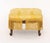 Louis XV Style Yellow Damask Upholstered Ottoman For Sale In New York - Image 6 of 9