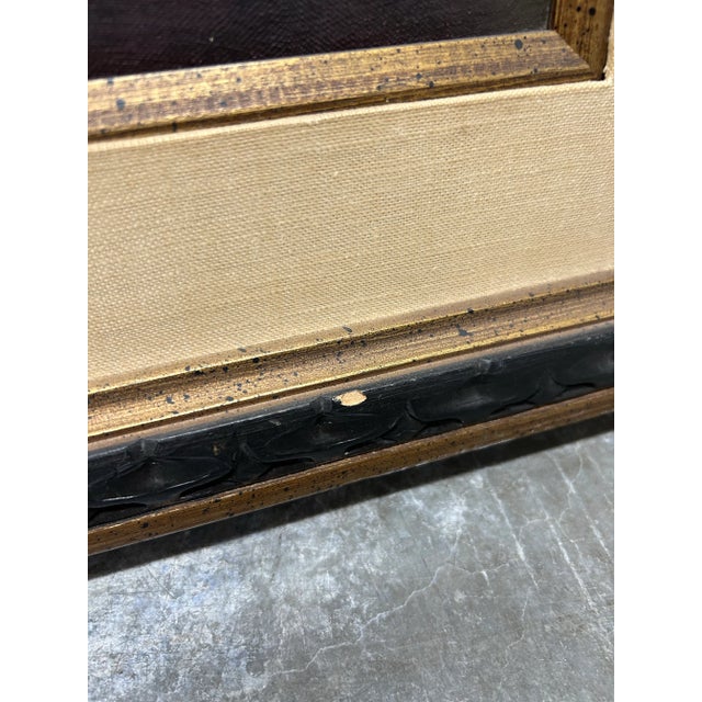 Early 20th Century Original Oil Painting on Canvas, Signed by Artist Alberto Cecconi, Framed For Sale - Image 12 of 12