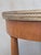 Wood Antique 1930s French Empire or Art Deco Cherry Guéridon Table With Black Marble For Sale - Image 7 of 13
