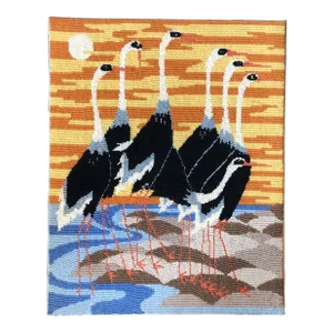 1970’s Vintage Needlework Picture 6 Cranes