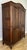 Antique French Louis XVI Style Carved Oak 2-Door Wardrobe For Sale - Image 3 of 16