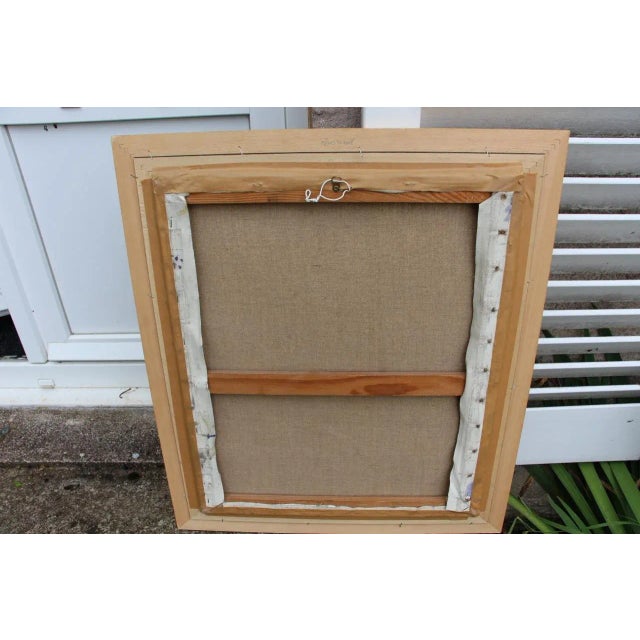 Franz Priking, Bouquet of Sunflowers, 1970s, Oil on Canvas, Framed For Sale - Image 7 of 8