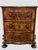 1900 - 1909 Italian Baroque Style Serpentine 3-Drawer Commode For Sale - Image 5 of 8