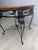 Table in Forged Metal and Wood For Sale - Image 6 of 8